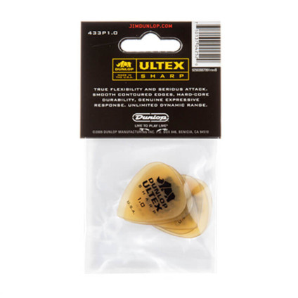قیمت خرید فروش پیک گیتار بسته ای dunlop ultex sharp 1.0mm 6-pack